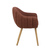 Silla Comedor Claire Terracota