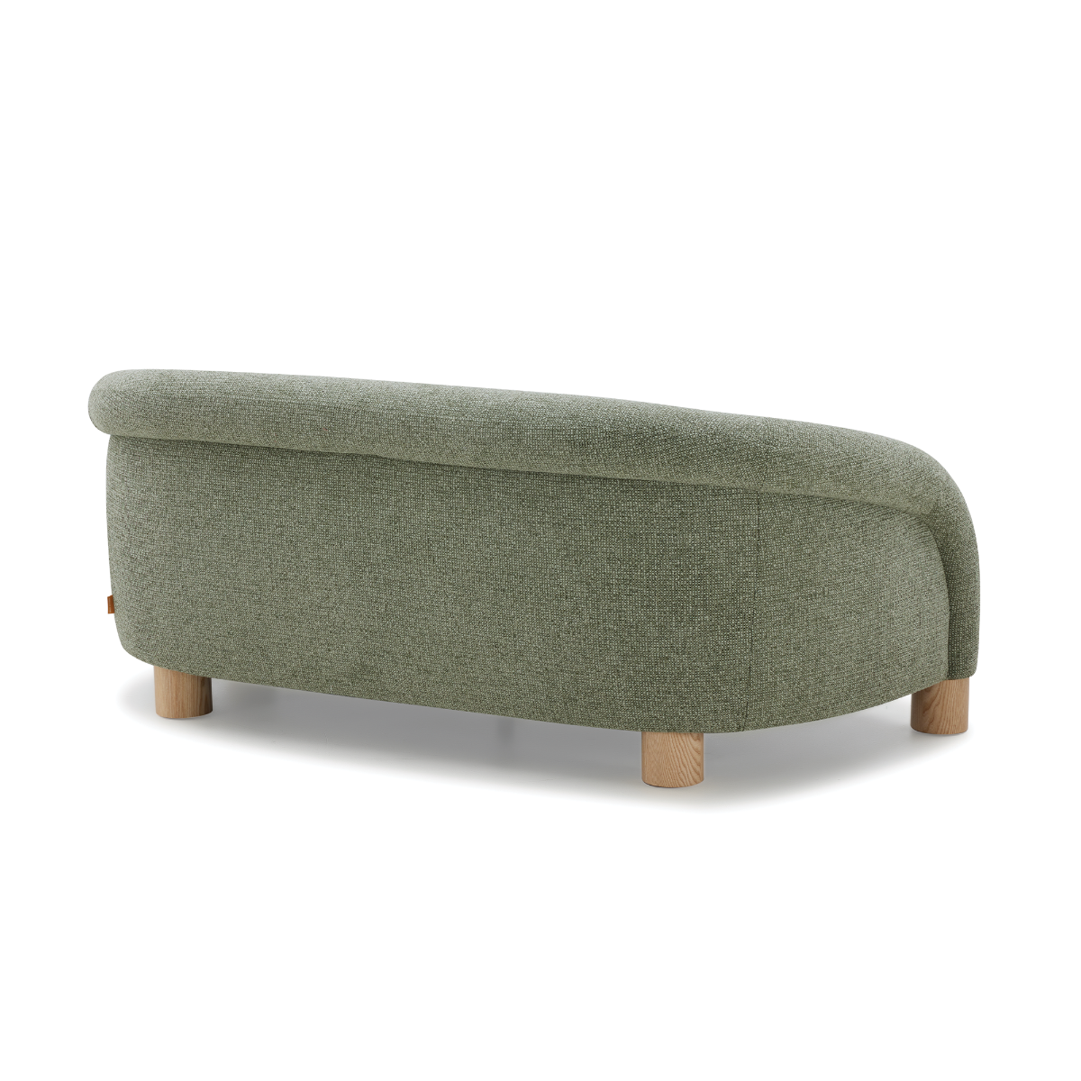 Sofa 2C Oliva con Cojín Lumbar Verde