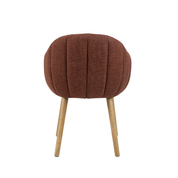 Silla Comedor Claire Terracota