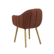 Silla Comedor Claire Terracota
