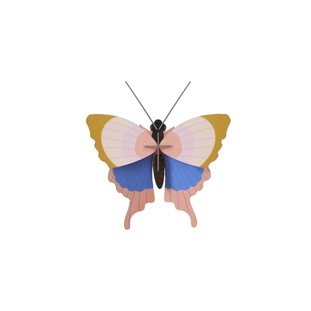 Mariposa con Borde Dorado