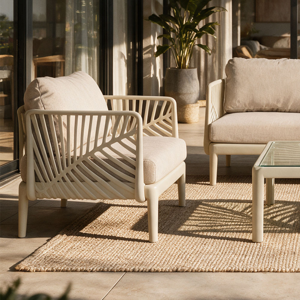 Sillón de Terraza Aurora Gris Claro