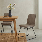 Silla Comedor Eva Khaki