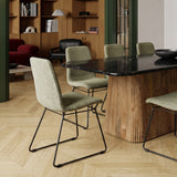 Silla Comedor Eva Verde Mix