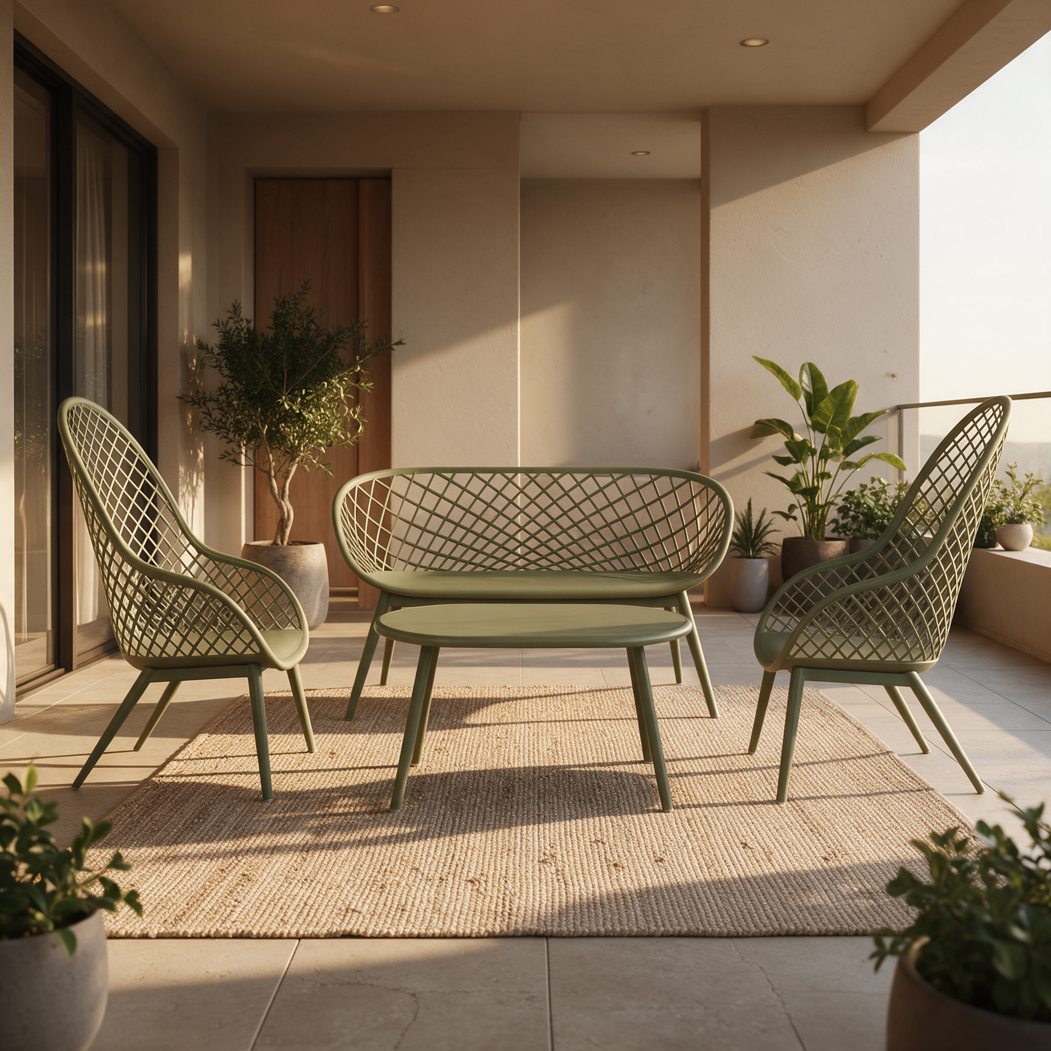 Set de Terraza Serena Verde