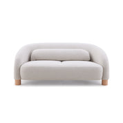 Sofa 2C Oliva con Cojín Lumbar Beige