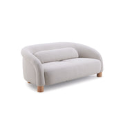 Sofa 2C Oliva con Cojín Lumbar Beige