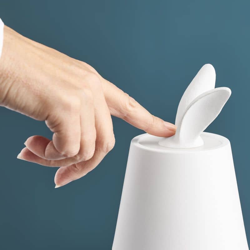 Lámpara de Mesa Led Rabbit Blanco