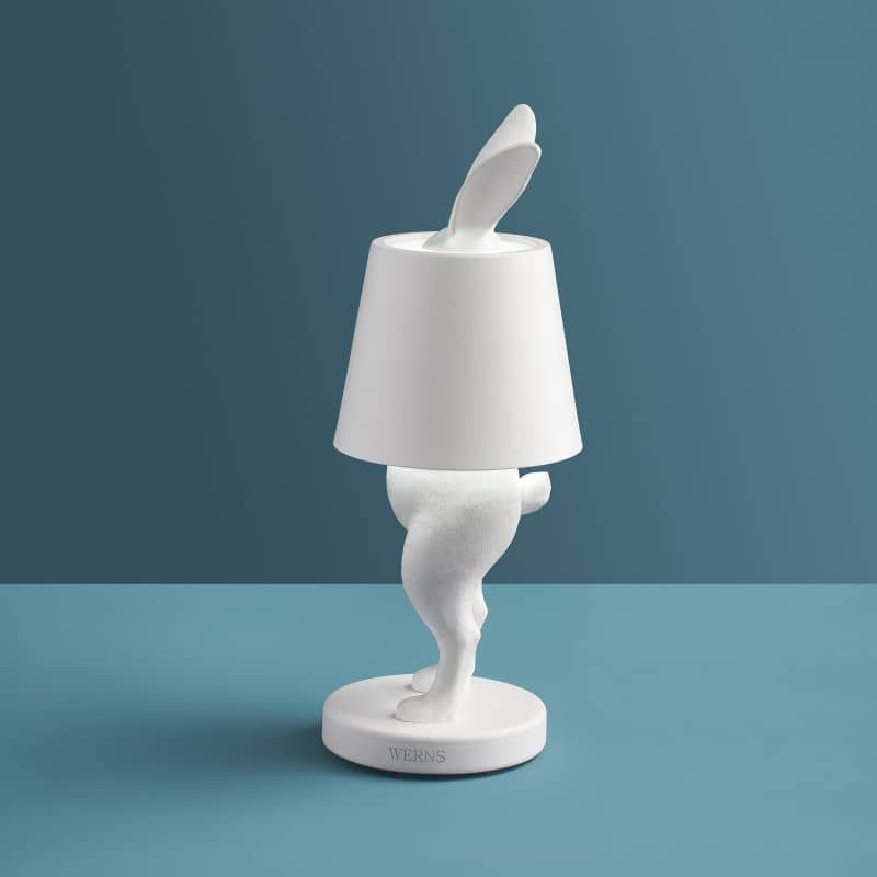 Lámpara de Mesa Led Rabbit Blanco