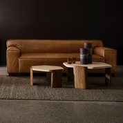 Sofa Cuero 3C Ayme Camel