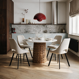 Silla Comedor Dane Beige