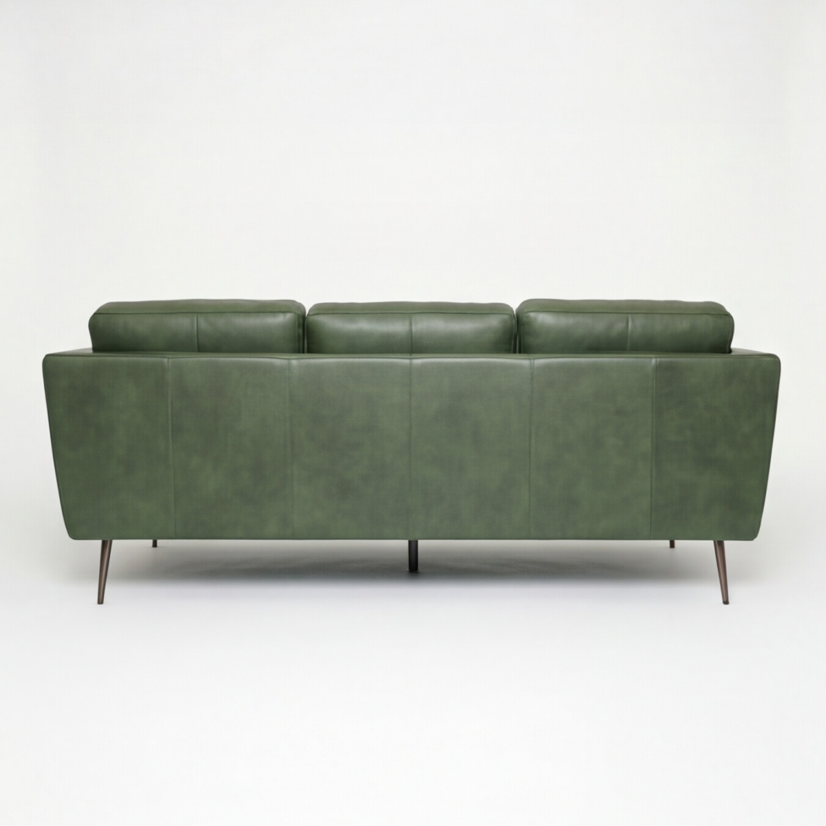 Sofa Cuero 3C Tesa Verde Ingles