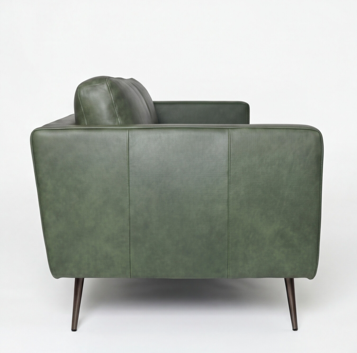 Sofa Cuero 3C Tesa Verde Ingles