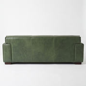 Sofa Cuero 3C Ayme Verde Ingles