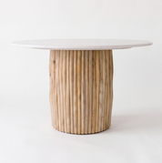 Mesa Comedor Maurice II Mármol Blanco