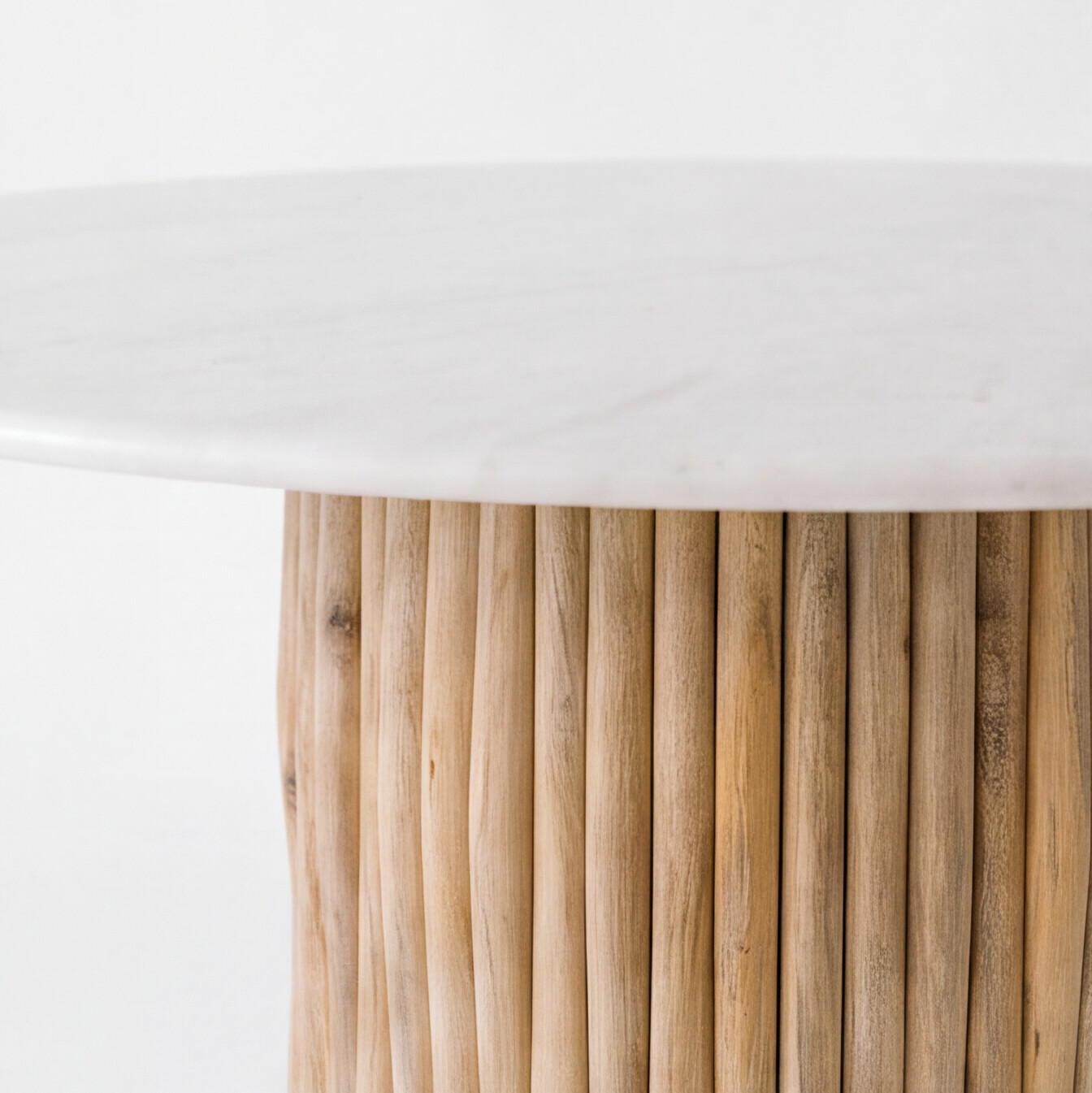 Mesa Comedor Maurice II Mármol Blanco