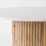 Mesa Comedor Maurice II Mármol Blanco