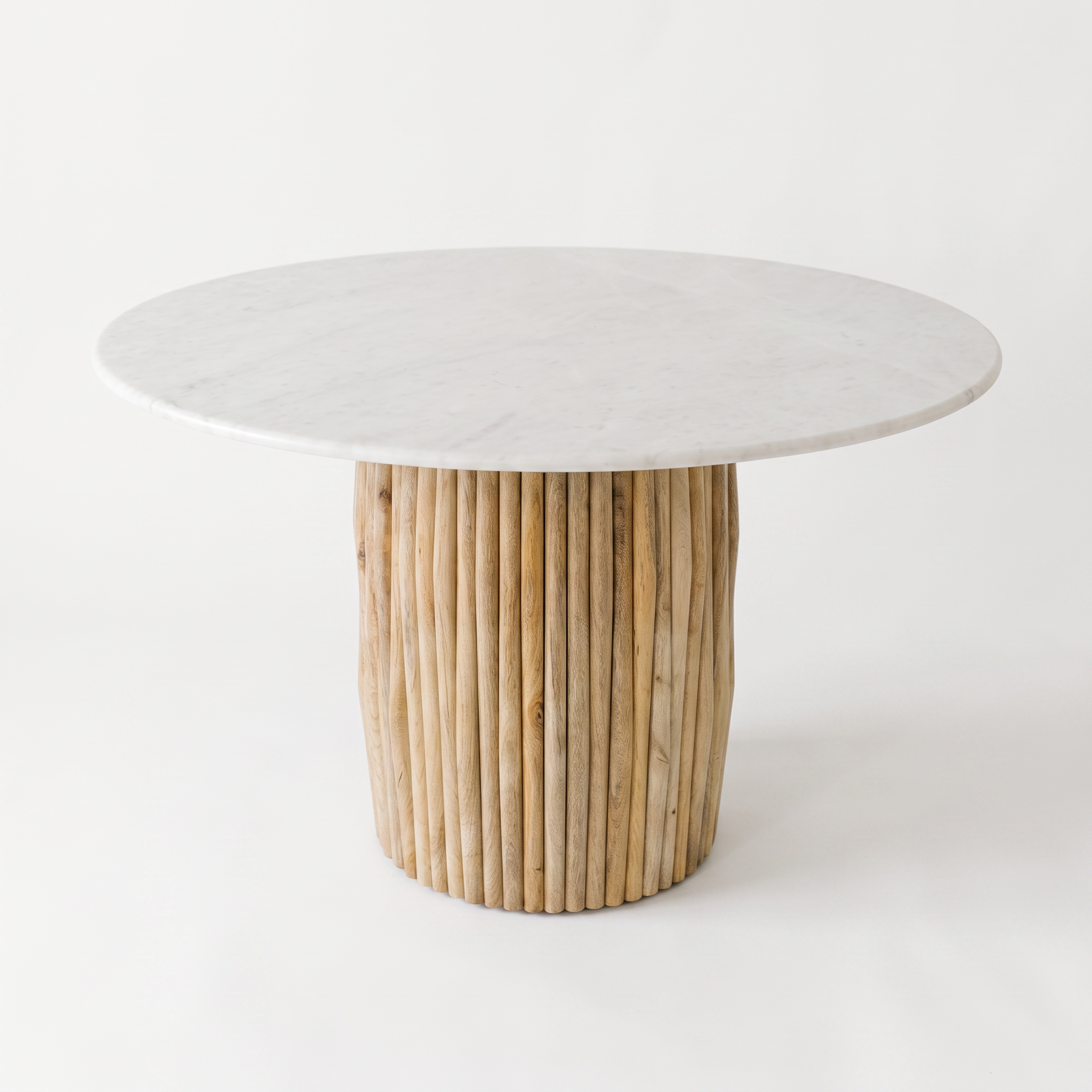 Mesa Comedor Maurice II Mármol Blanco