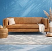 Sofa Cuero 3C Neel Camel