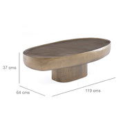 Mesa Centro Graham Brass Antique