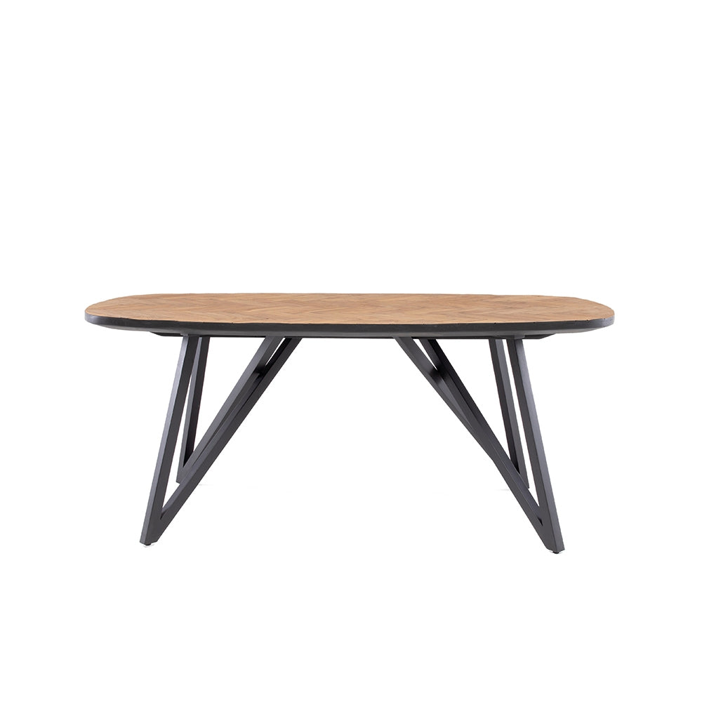 Mesa de Comedor Kota L Semi Burnt