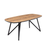 Mesa de Comedor Kota L Semi Burnt