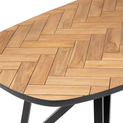 Mesa de Comedor Kota L Semi Burnt