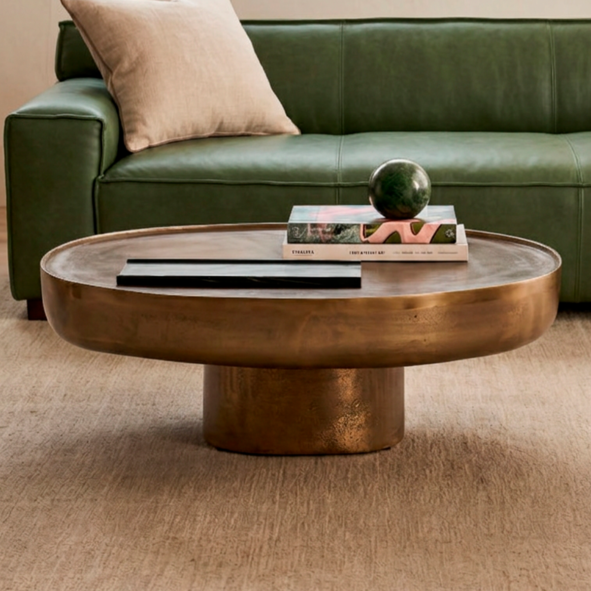 Mesa Centro Graham Brass Antique