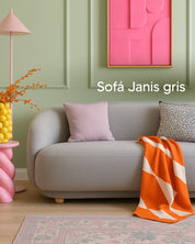 Sofa 3C Janis Gris Oscuro
