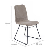 Silla Comedor Eva Khaki