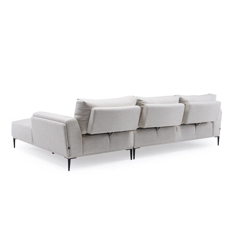 Sofa Seccional Aurus Crudo Derecho