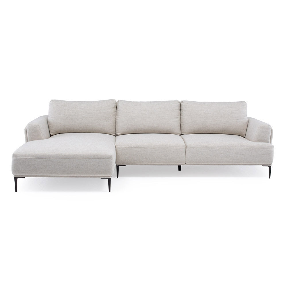 Sofa Seccional Aurus Crudo Izquierdo