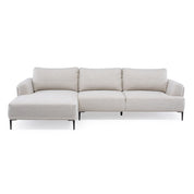 Sofa Seccional Aurus Crudo Izquierdo