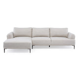 Sofa Seccional Aurus Crudo Izquierdo
