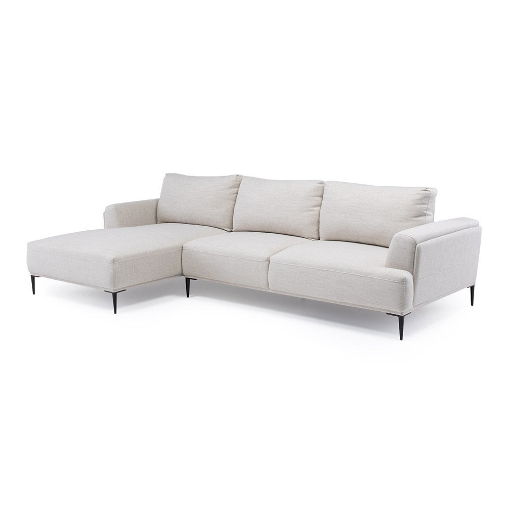 Sofa Seccional Aurus Crudo Izquierdo