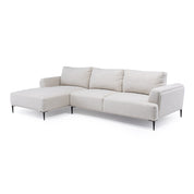 Sofa Seccional Aurus Crudo Izquierdo