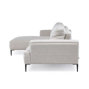 Sofa Seccional Aurus Crudo Izquierdo