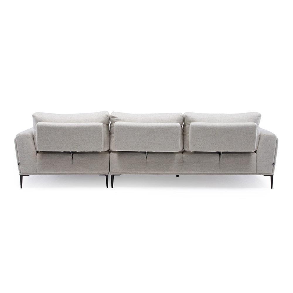 Sofa Seccional Aurus Crudo Izquierdo