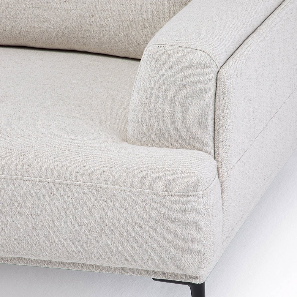 Sofa Seccional Aurus Crudo Izquierdo