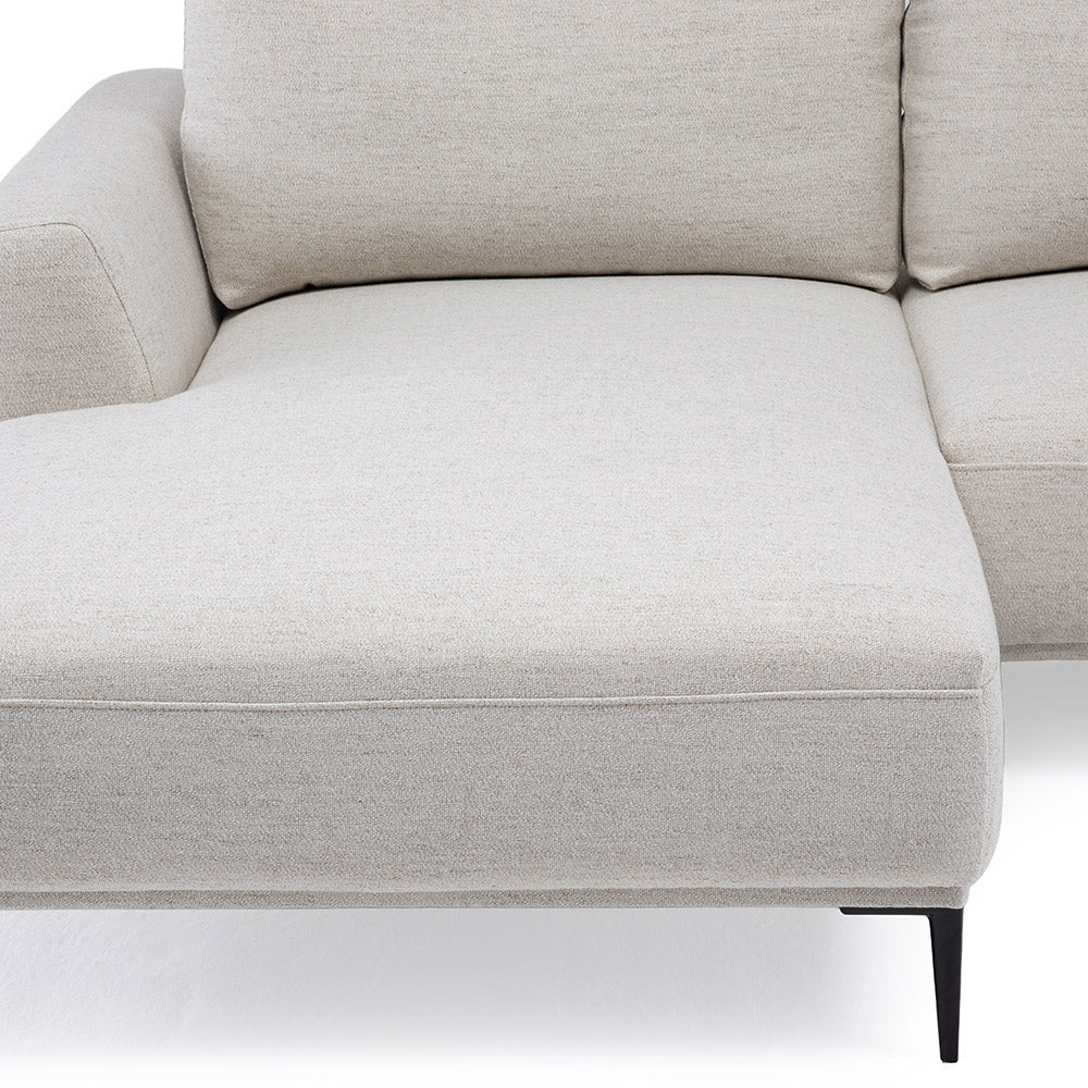 Sofa Seccional Aurus Crudo Izquierdo