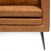 Sofa 3C Tesa Cuero Camel