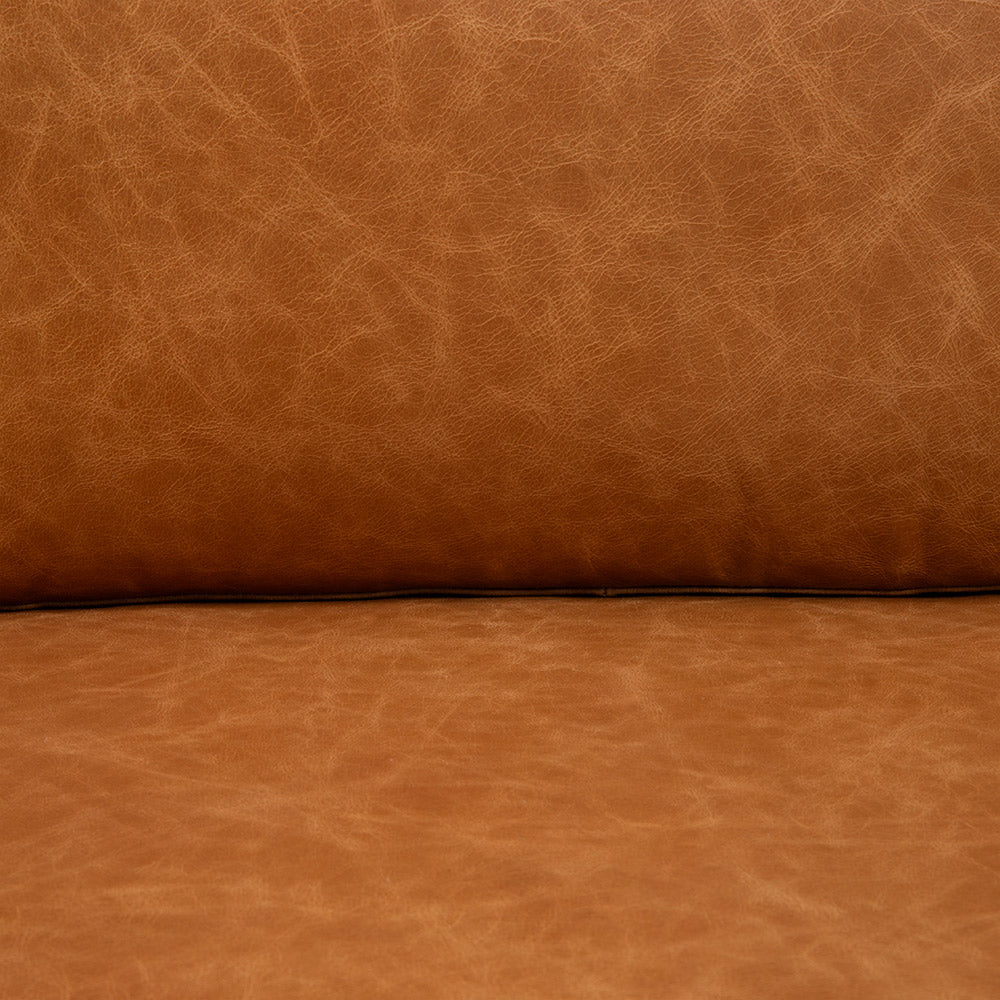Sofa 3C Tesa Cuero Camel