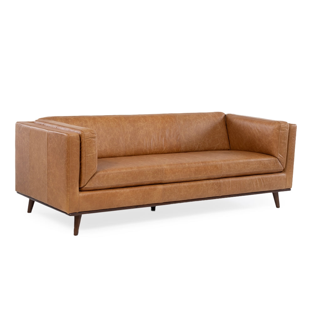 Sofa Cuero 3C Neel Camel
