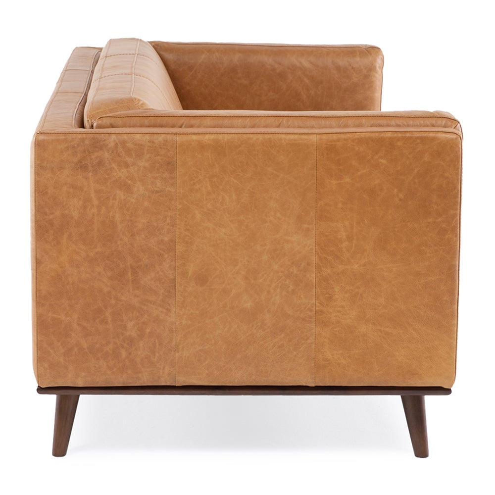 Sofa Cuero 3C Neel Camel