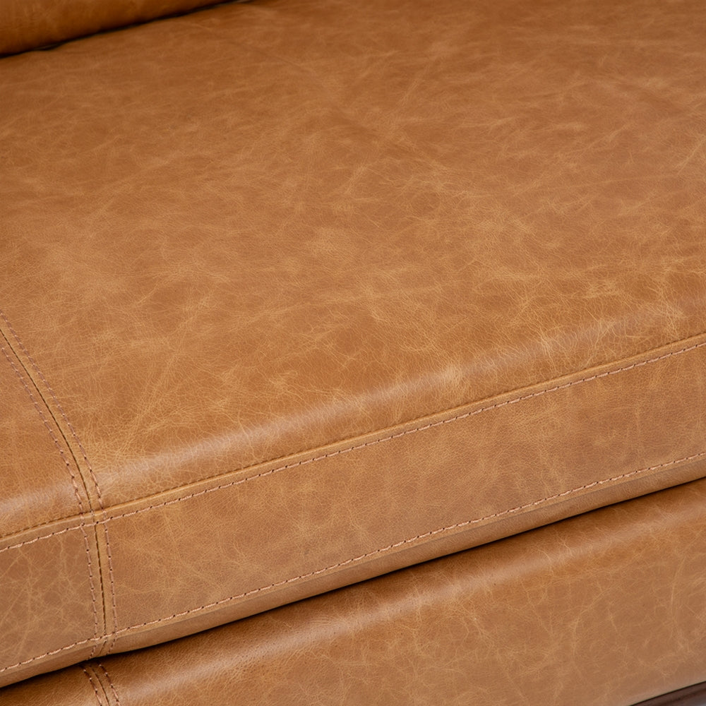 Sofa Cuero 3C Neel Camel