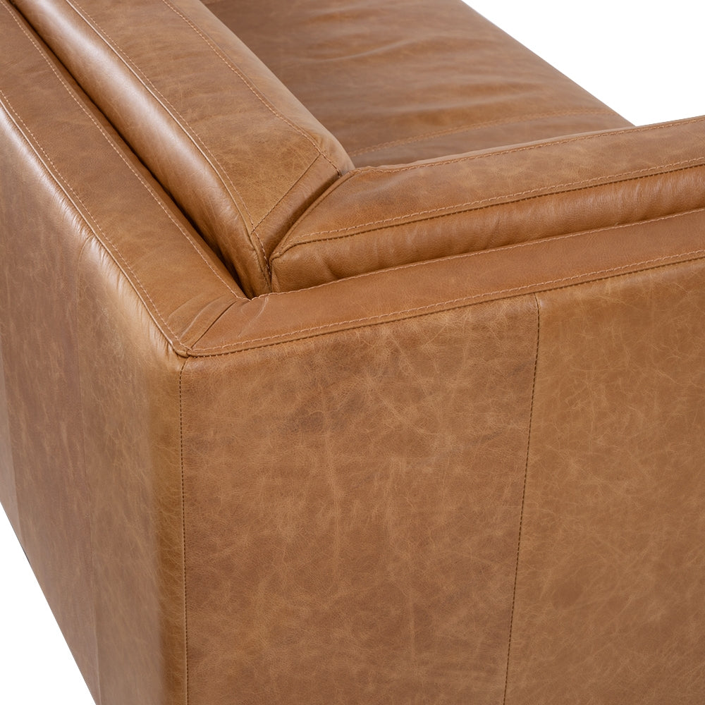 Sofa Cuero 3C Neel Camel
