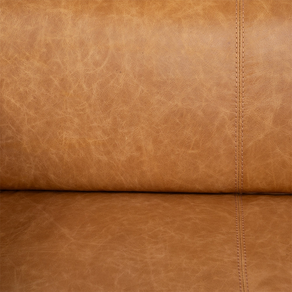 Sofa Cuero 3C Neel Camel
