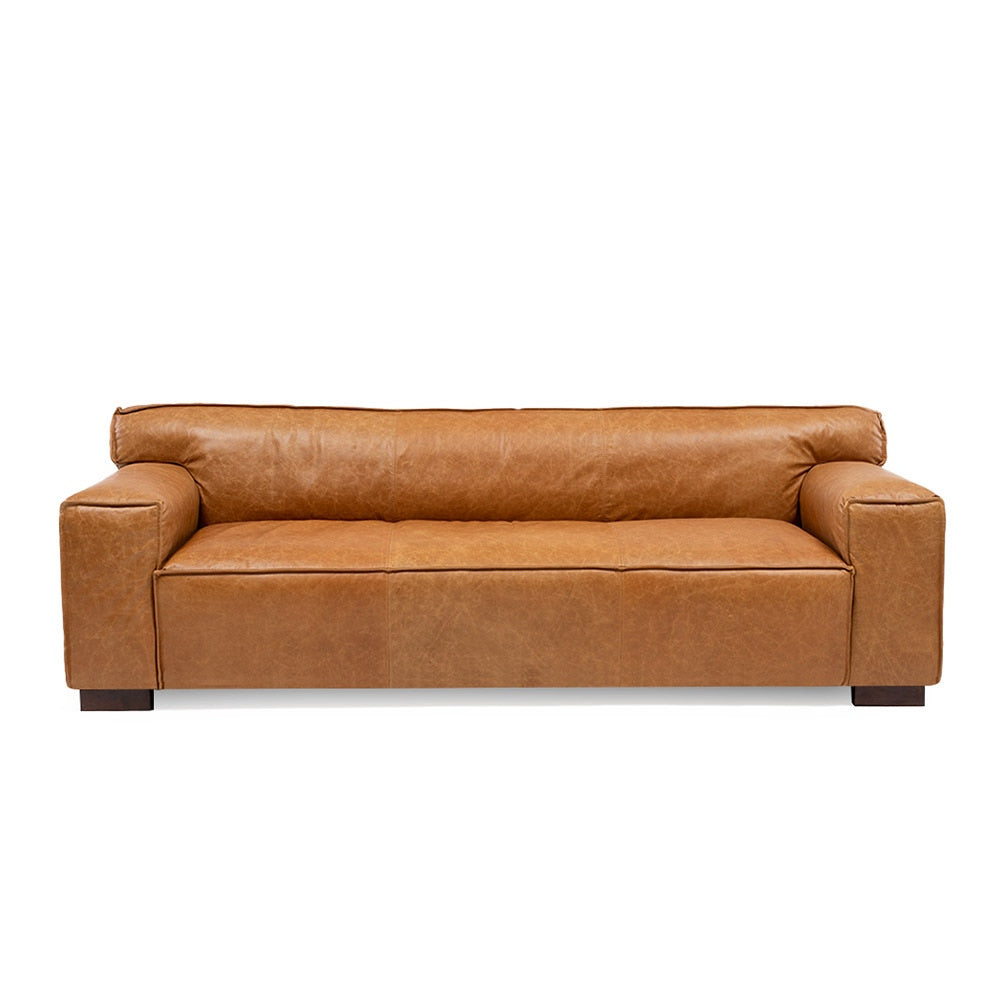 Sofa Cuero 3C Ayme Camel