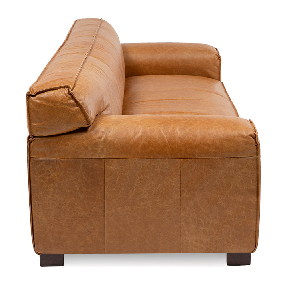 Sofa Cuero 3C Ayme Camel