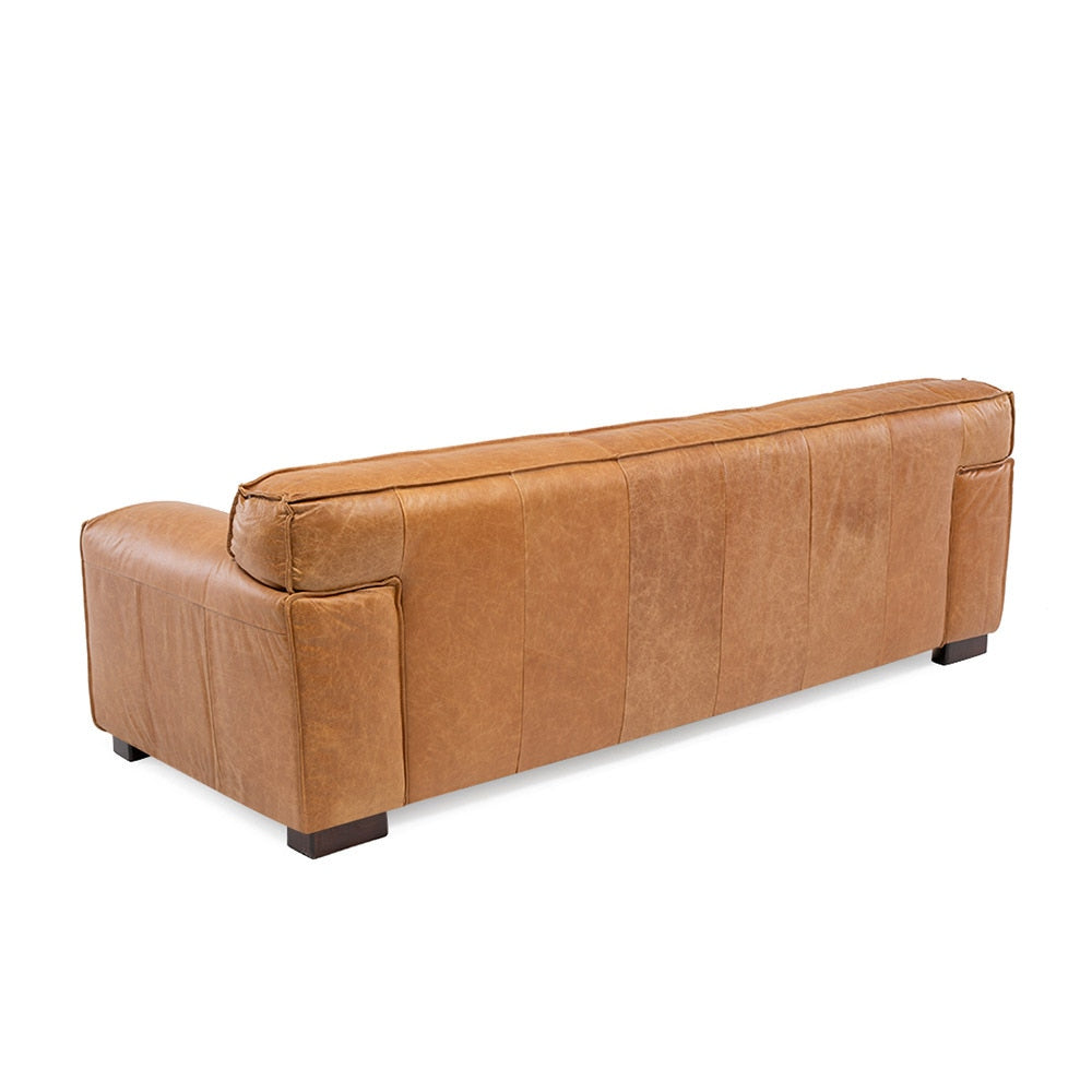 Sofa Cuero 3C Ayme Camel